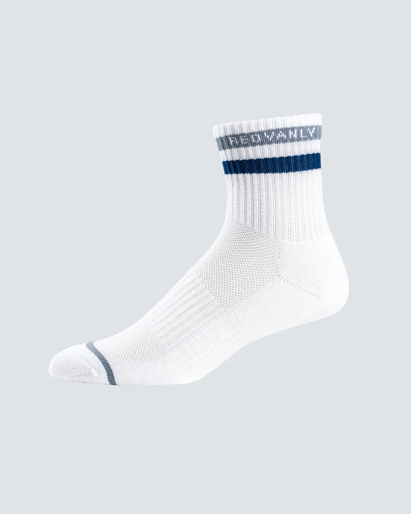 Sawyer Stripe Socks Sock in Gray Navy