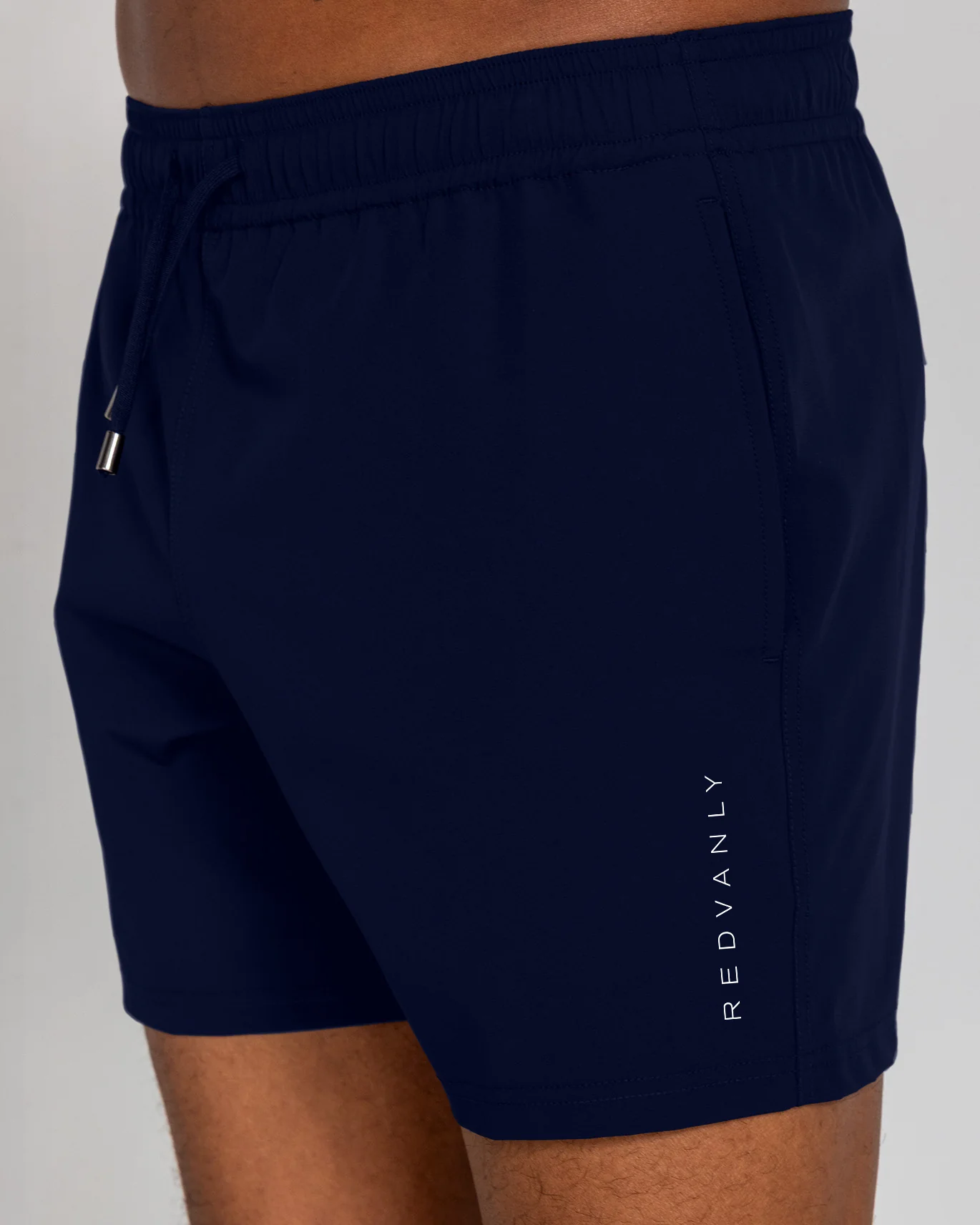 Schiller Swim Trunk in Midnight Navy - Image 3