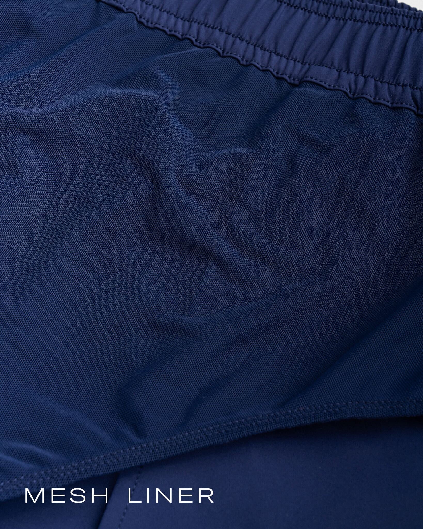 Schiller Swim Trunk in Midnight Navy - Image 5