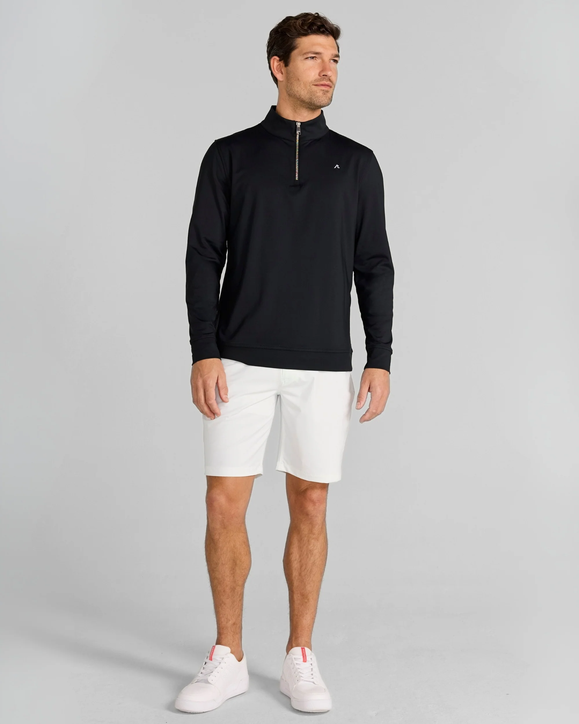 Sevres Quarter-Zip in Tuxedo - Image 2