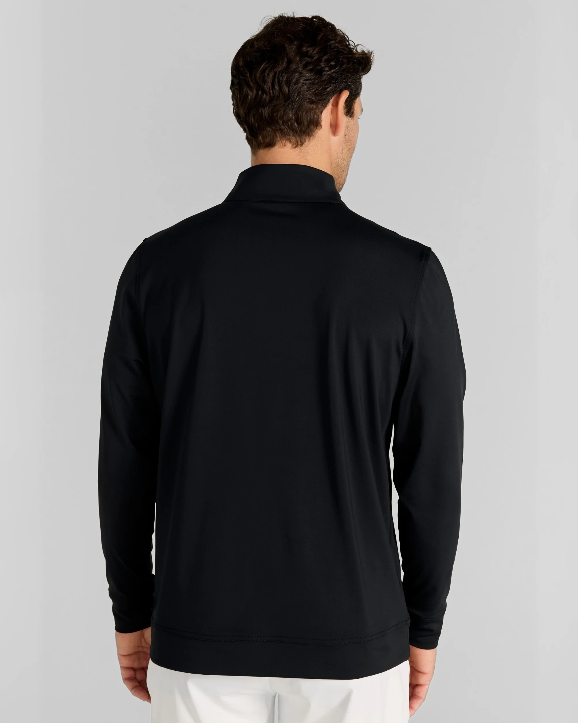 Sevres Quarter-Zip in Tuxedo - Image 4