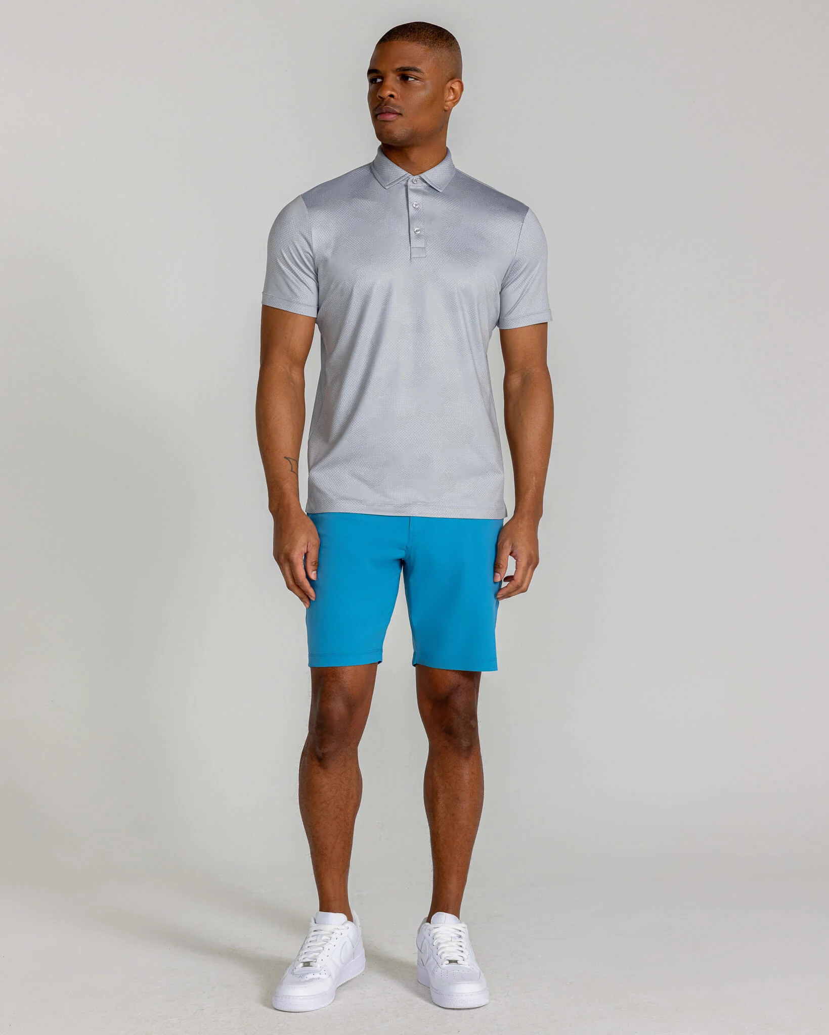 Stirling Polo in Glacier Gray - Image 2