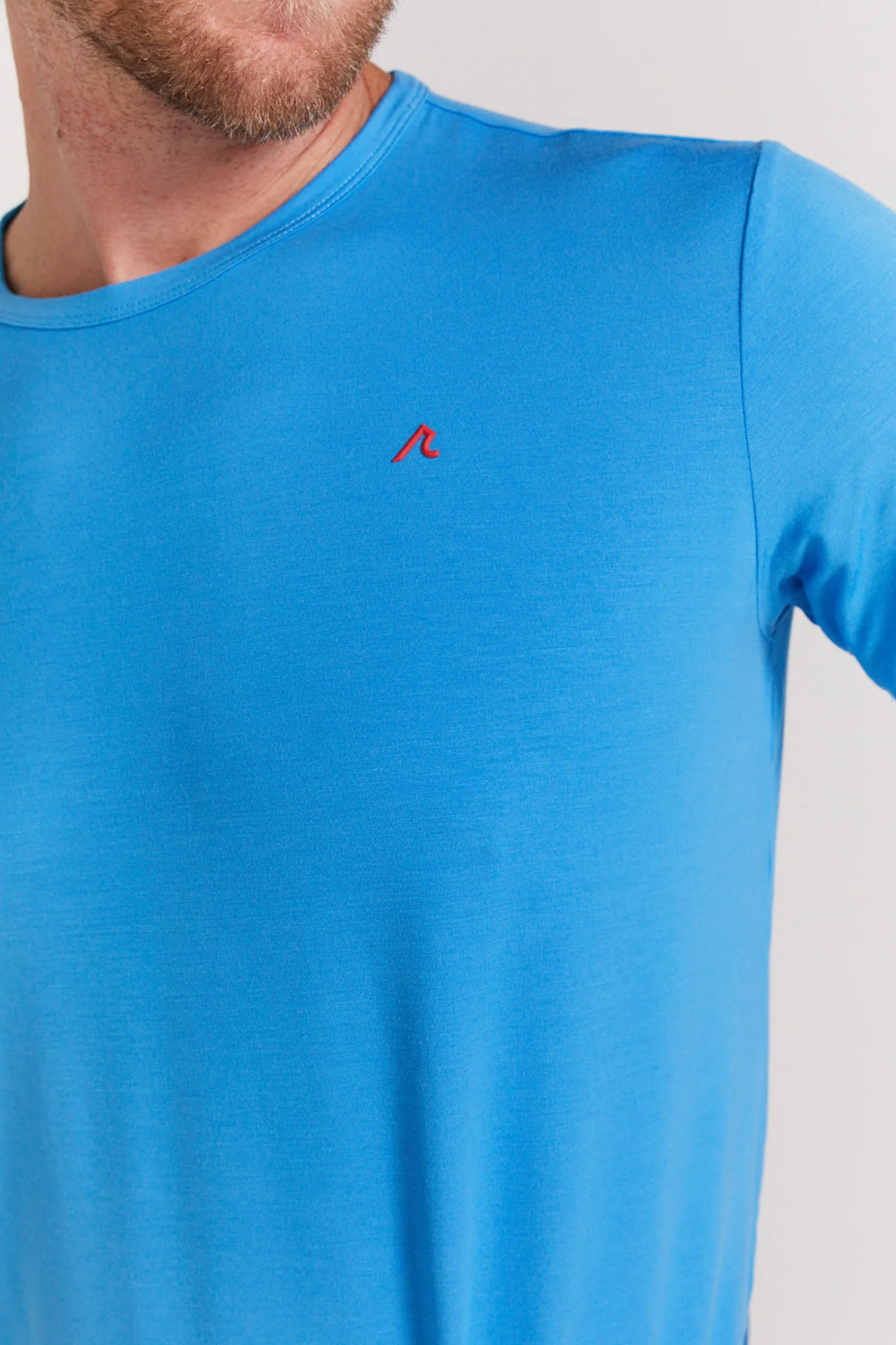 Sussex Tee in Malibu Blue - Image 3