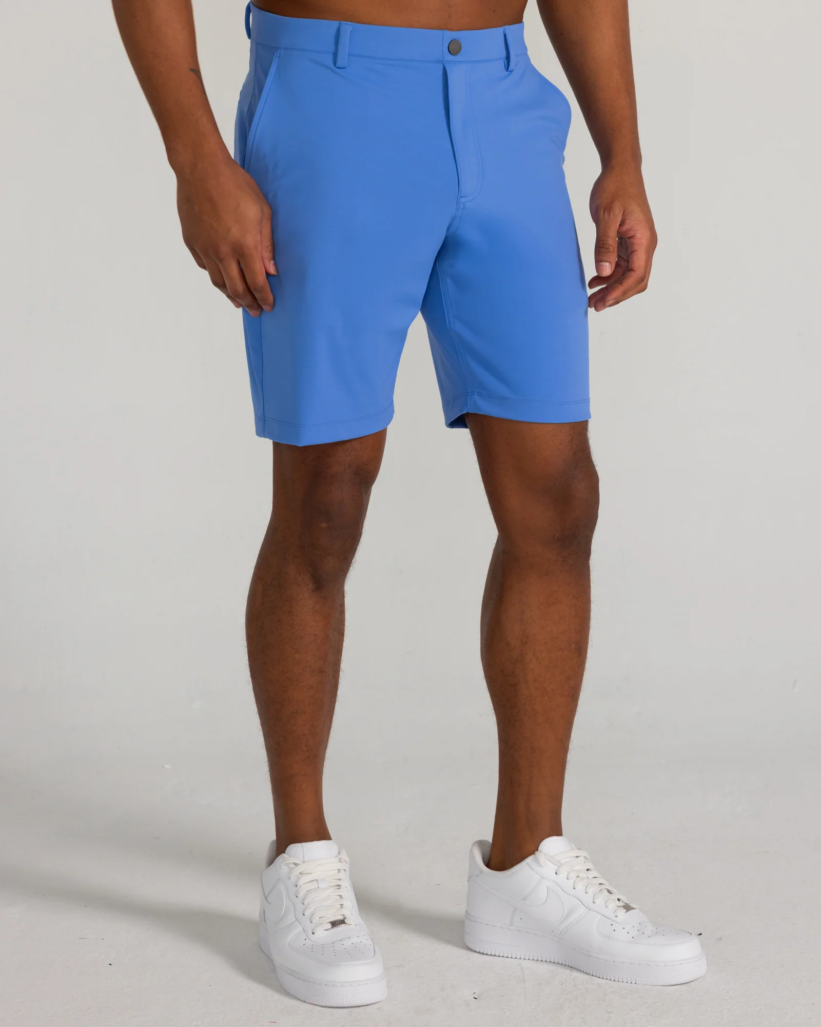 Varick Pull-On Short in Blue Yonder - Image 3