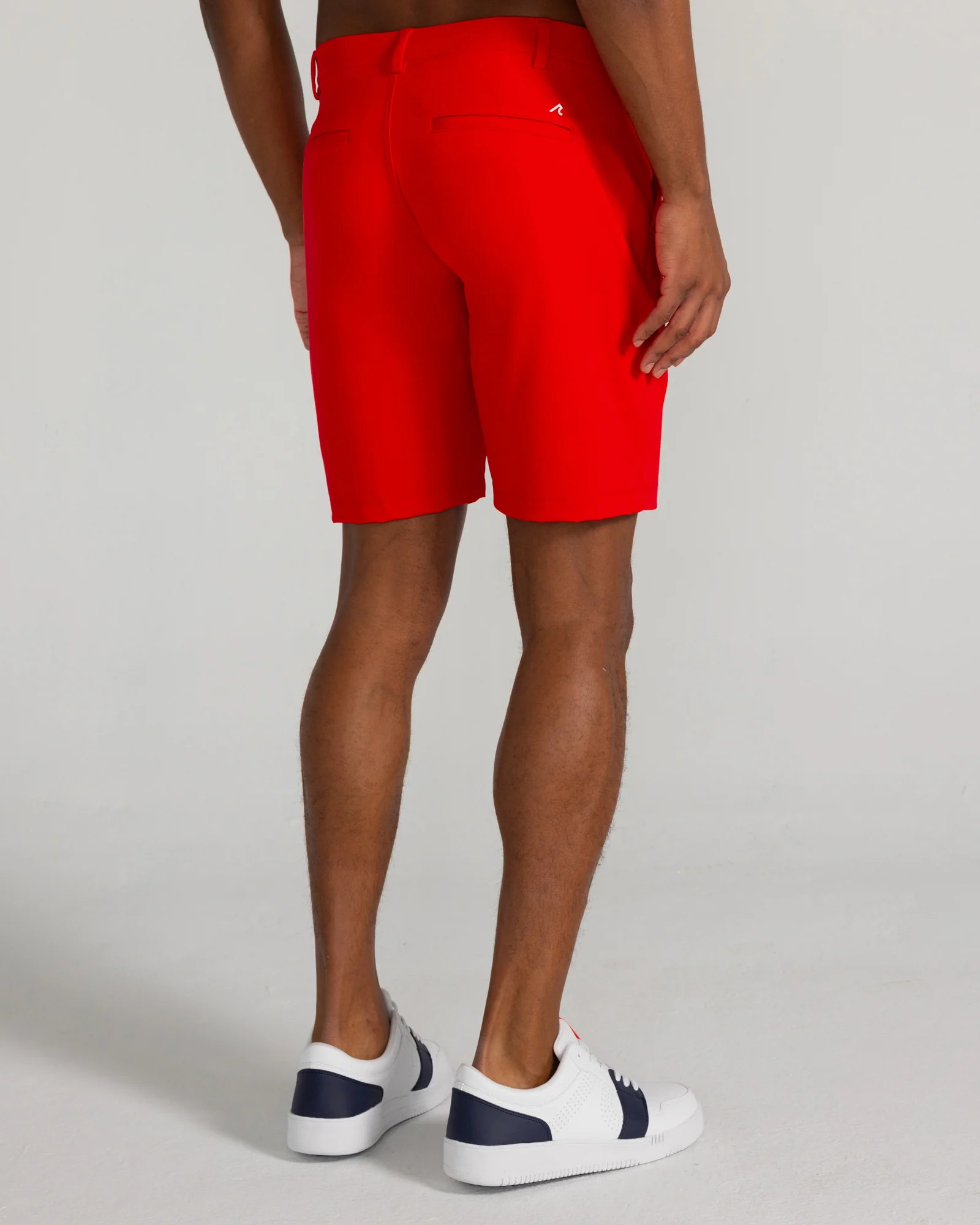 Varick Pull-On Short in Crimson - Image 4