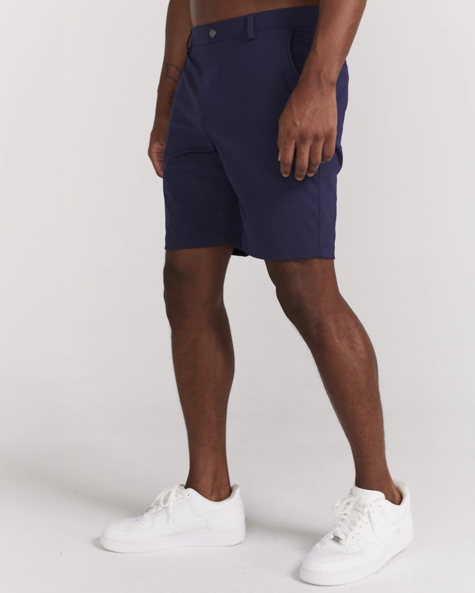 Varick Pull-On Short in Midnight Navy - Image 2