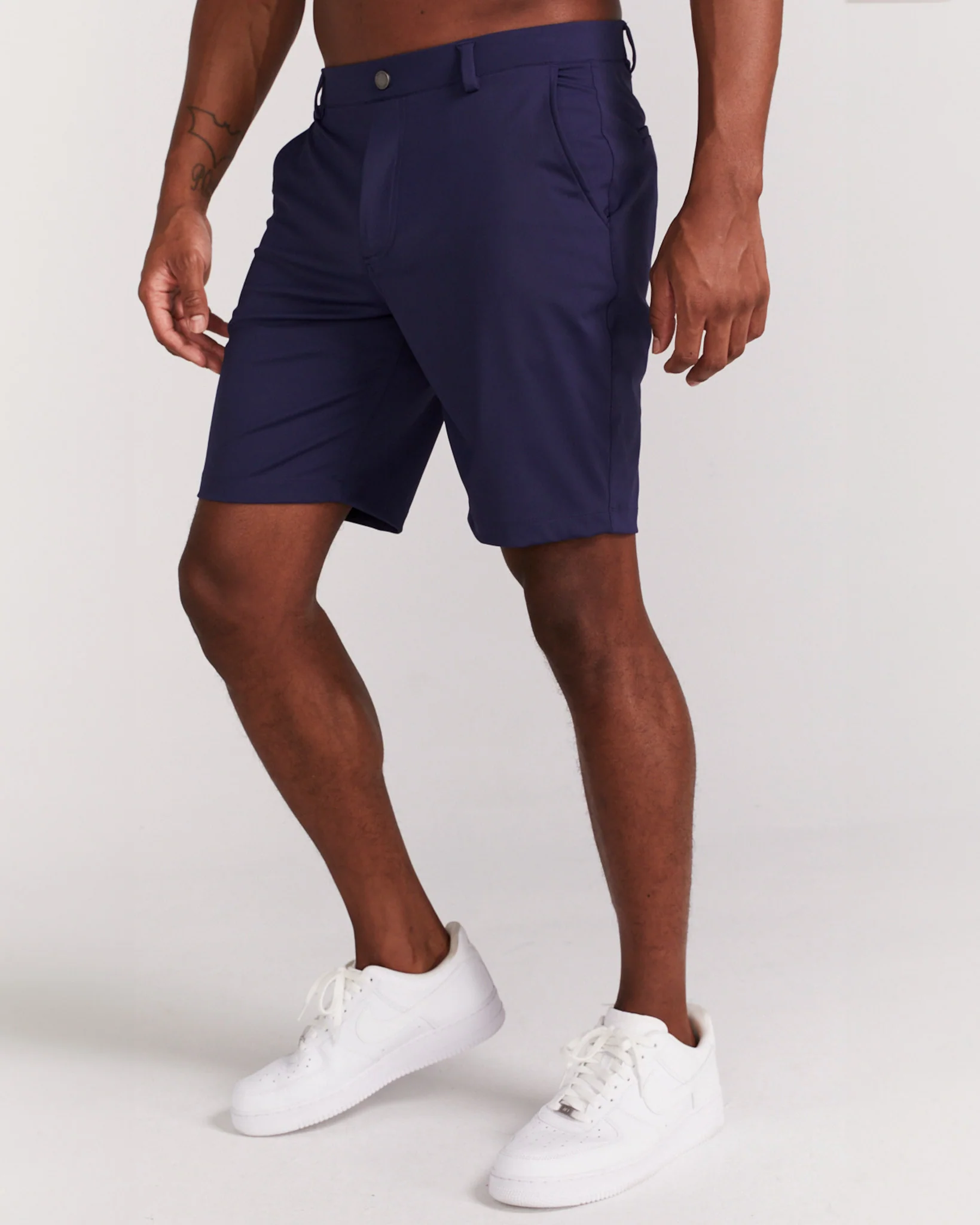 Varick Pull-On Short in Midnight Navy - Image 4