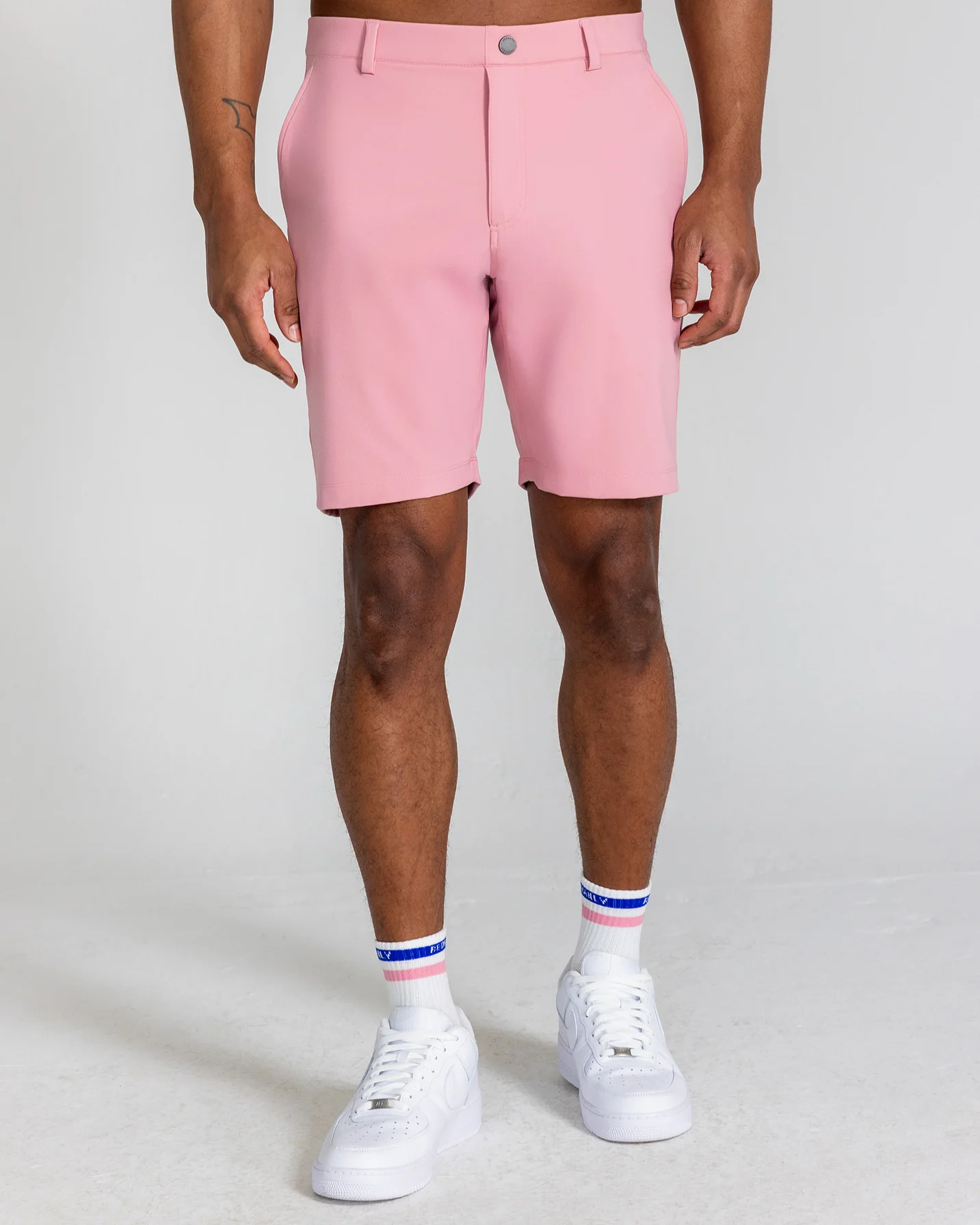 Varick Pull-On Short in Salmon - Image 2
