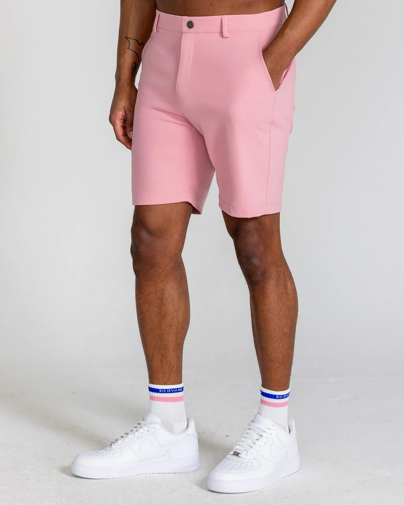 Varick Pull-On Short in Salmon - Image 3