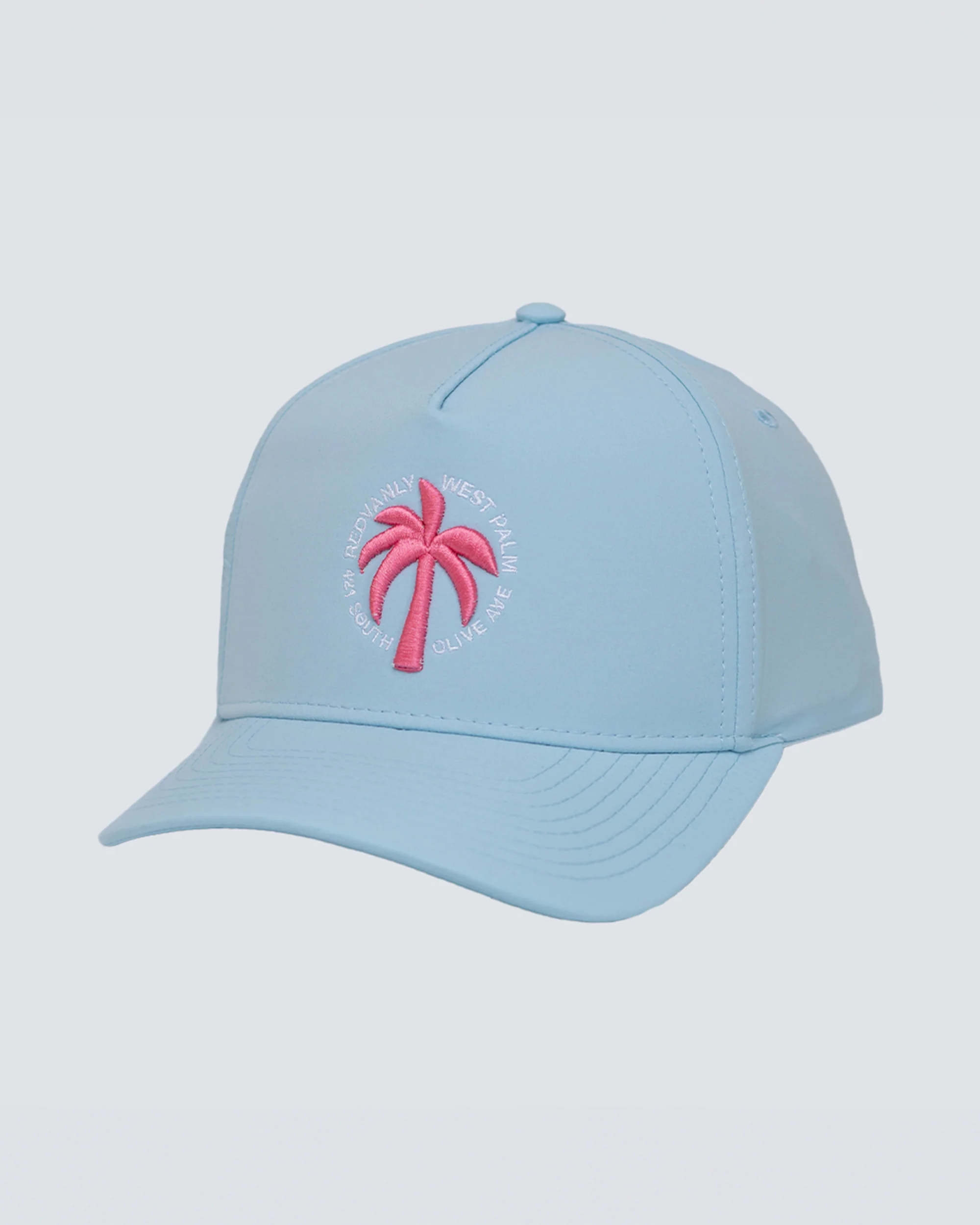 West Palm Badge Hat in Sky Blue