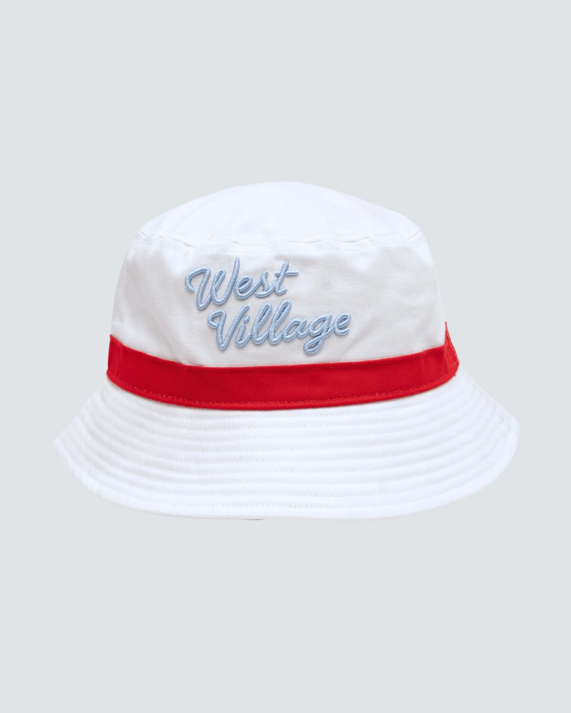 West Village Bucket Hat in White