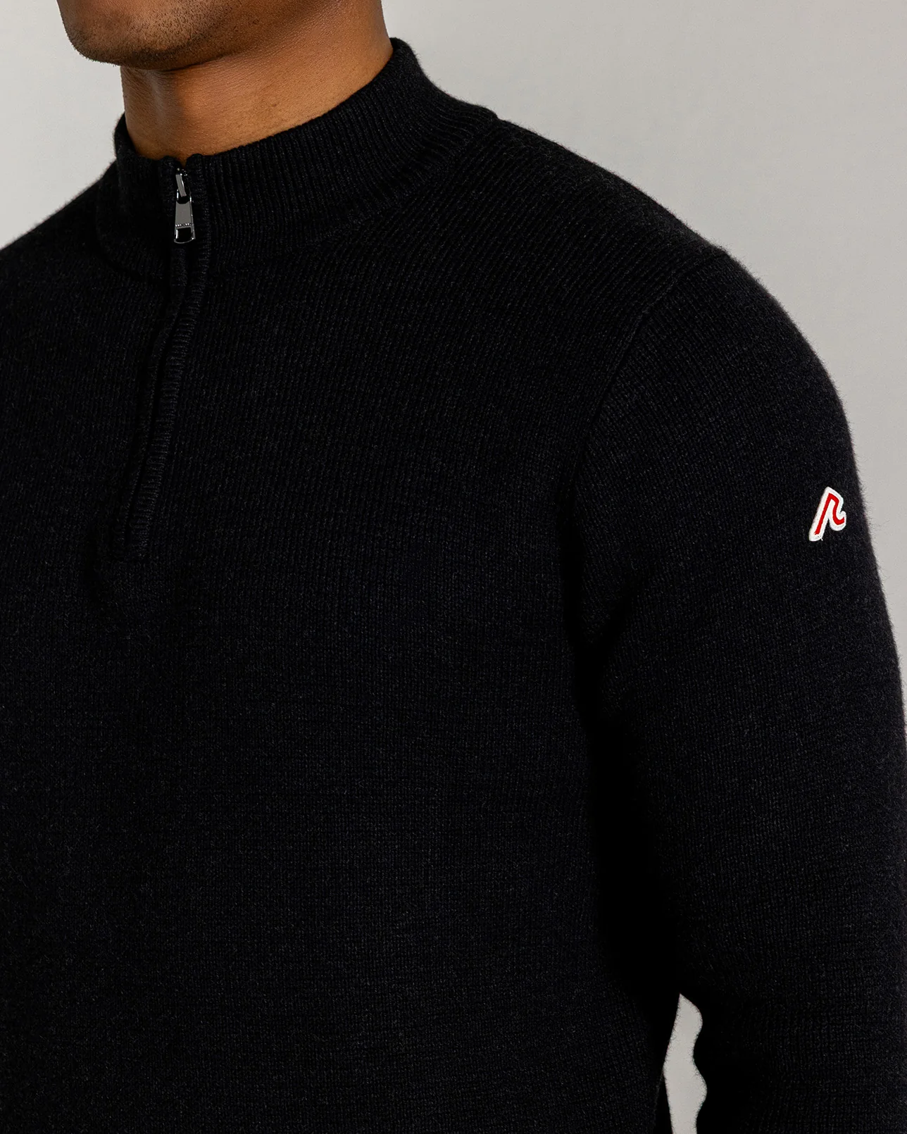 Westland Quarter Zip in Tuxedo - Image 3