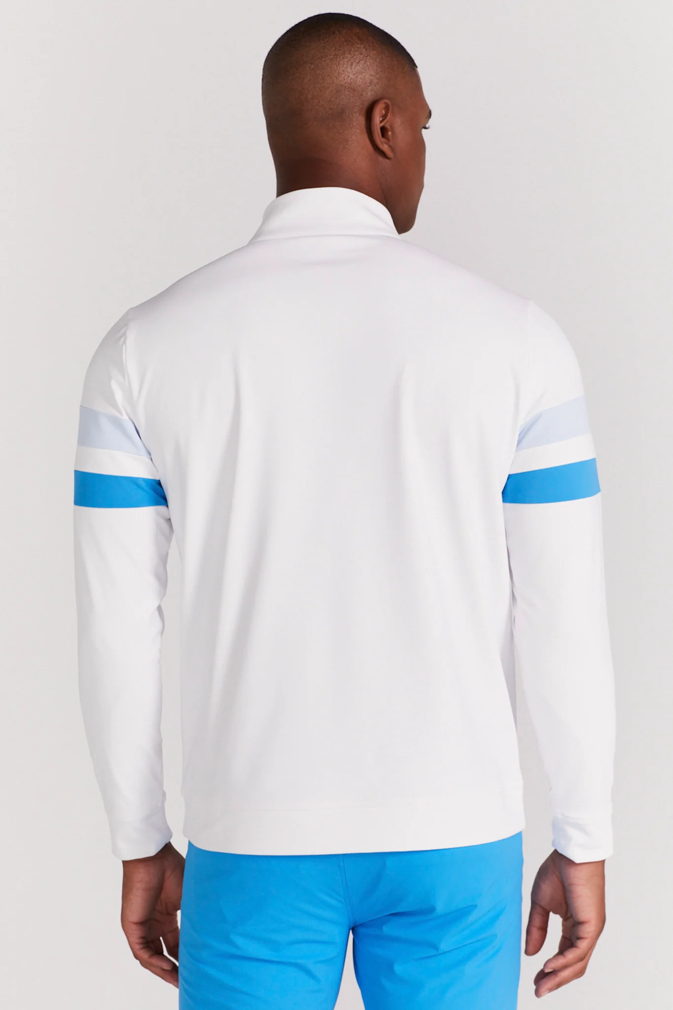 Wilson Quarter Zip in Bright White - Image 4