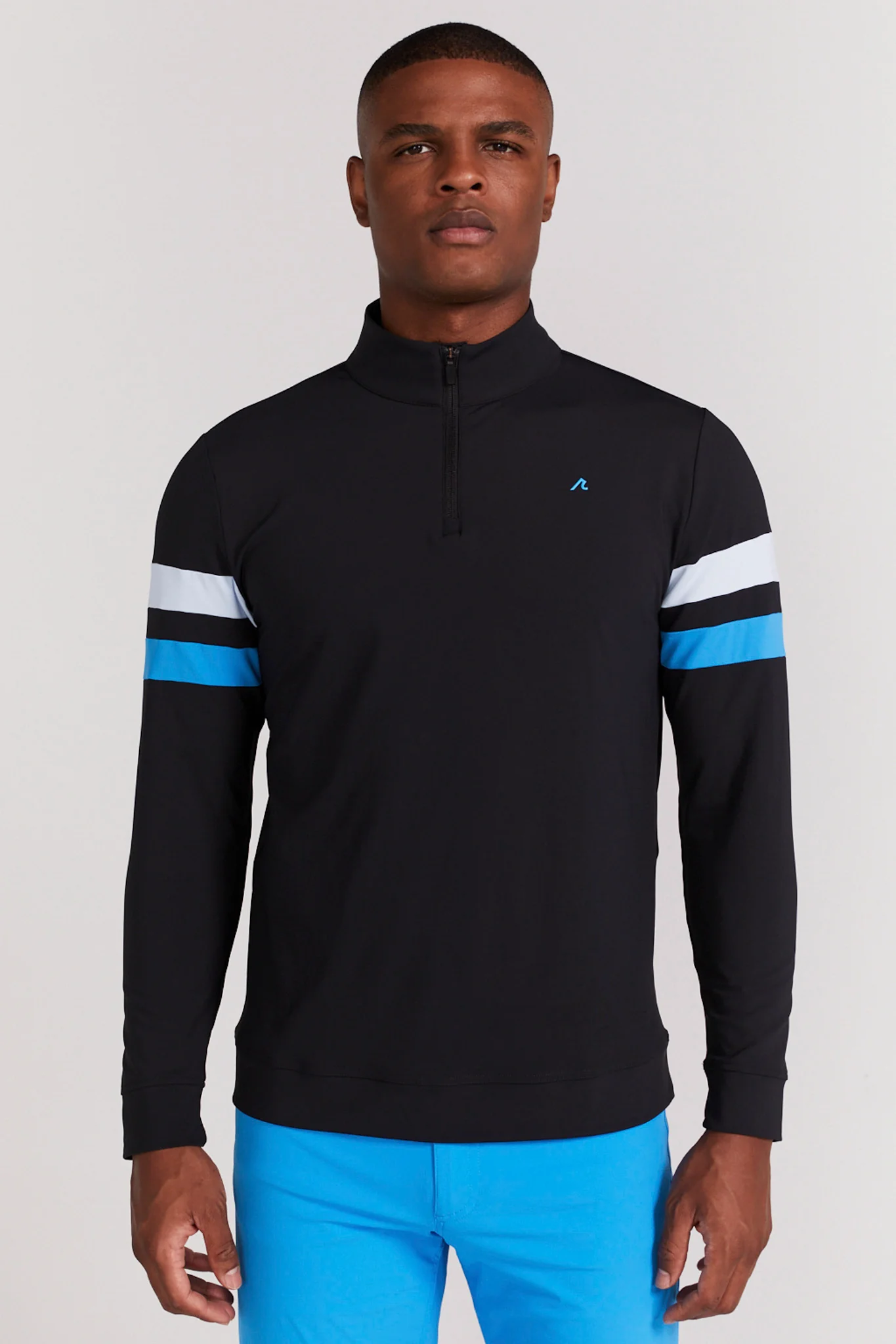 Wilson Quarter Zip in Tuxedo